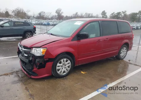 2015 Dodge Grand Caravan Se z USA, uszkodzony, nr VIN 2C4RDGBG4FR570015